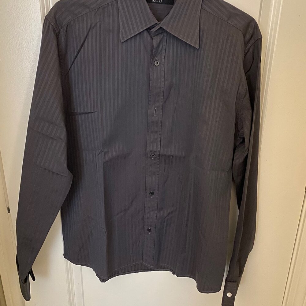 Gucci Men's Italian Dress Shirt Excellent Condition